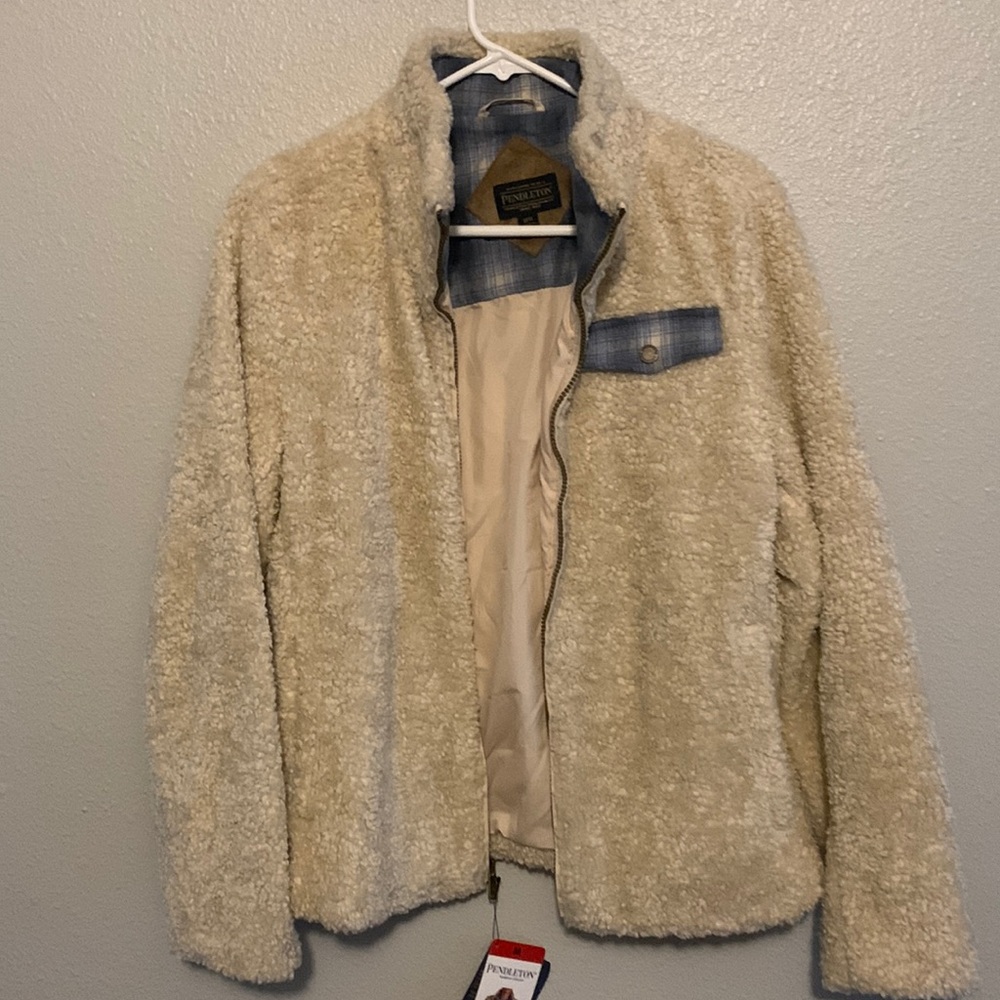 NWT Pendleton Sherpa jacket